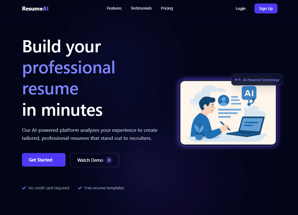 ResumeAI - AI Resume Builder